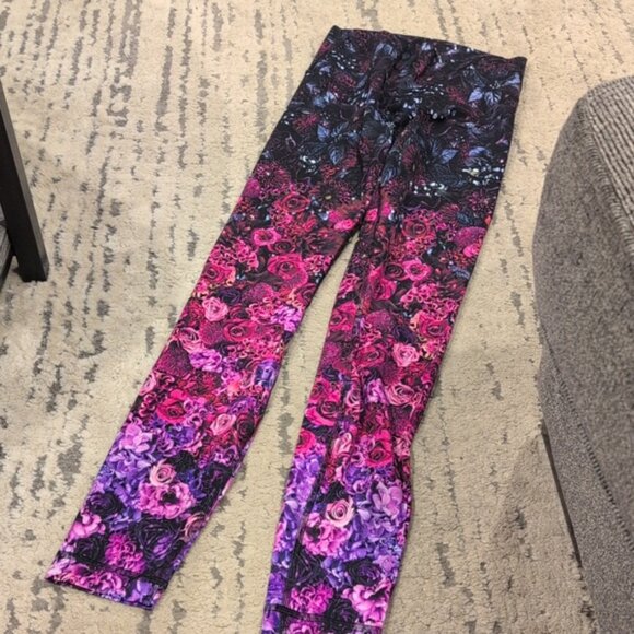 Lululemon Wunder Under High-Rise Tight *Nulux 28" In Bloom Wunder Under Multi - Picture 10 of 10